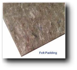 Synthetic Fiber or Wool Padding